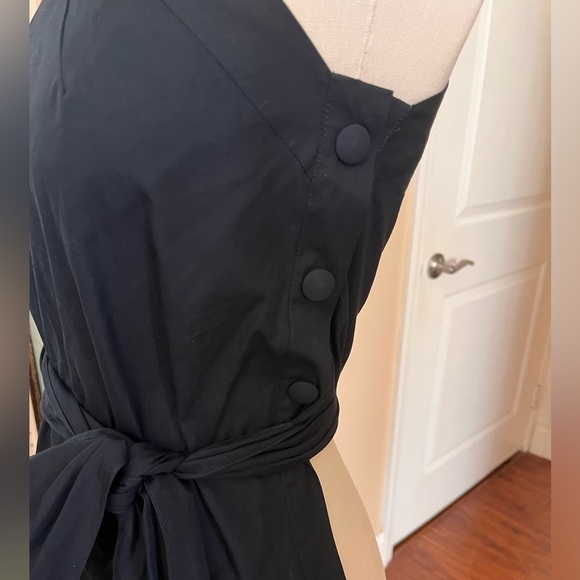 Stella Mccartney Navy Poplin One Shoulder Top Navy IT40 small - Picture 6 of 12